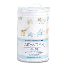 Load image into Gallery viewer, Airwrap 4 Sides Cot Bumper - Muslin | Safari March