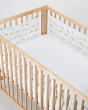 Load image into Gallery viewer, Airwrap 4 Sides Cot Bumper - Muslin | Safari March