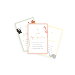Mindful & Co Kids - A-Z Mindful Affirmation Cards