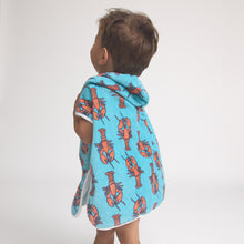 Load image into Gallery viewer, CRYWOLF Baby Hooded Towel | Little Lobsters
