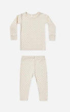 Load image into Gallery viewer, Quincy Mae Bamboo Pajama Set || Oat Check