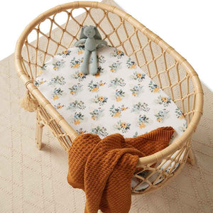 Snuggle Hunny Kids Fitted Bassinet Sheet - assorted prints