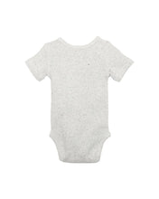 Load image into Gallery viewer, Bébé Blue Speckle Rib Bodysuit