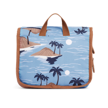 Load image into Gallery viewer, CRYWOLF Travel Cosmetic Bag - Blue Lost Island