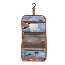 Load image into Gallery viewer, CRYWOLF Travel Cosmetic Bag - Blue Lost Island *ON SALE NOW ~ BUY 2 GET 75% OFF 3RD BAG*