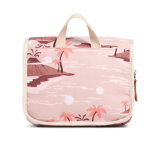 Load image into Gallery viewer, CRYWOLF Travel Cosmetic Bag - Sunset Lost Island