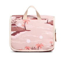 Load image into Gallery viewer, CRYWOLF Travel Cosmetic Bag - Sunset Lost Island *ON SALE NOW ~ BUY 2 GET 75% OFF 3RD BAG*