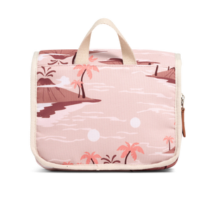 CRYWOLF Travel Cosmetic Bag - Sunset Lost Island