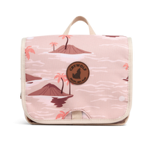 Load image into Gallery viewer, CRYWOLF Travel Cosmetic Bag - Sunset Lost Island *ON SALE NOW ~ BUY 2 GET 75% OFF 3RD BAG*