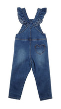 Load image into Gallery viewer, fox &amp; finch Denim Heart Overalls