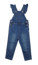 Load image into Gallery viewer, fox &amp; finch Denim Heart Overalls