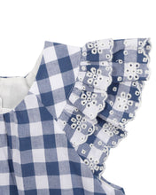Load image into Gallery viewer, Bébé Cutwork Check Dress