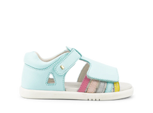 Load image into Gallery viewer, Bobux I-Walk Mirror Sandals - Mist + Dusk Pearl Rainbow