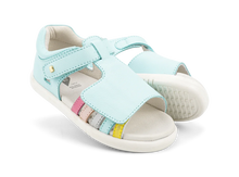 Load image into Gallery viewer, Bobux I-Walk Mirror Sandals - Mist + Dusk Pearl Rainbow