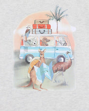 Load image into Gallery viewer, Bébé Ivan Camp Scene SS Romper