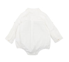 Load image into Gallery viewer, Bébé Liam Ivory Shirt Bodysuit