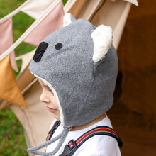 Load image into Gallery viewer, Bedhead Koala Fleecy Winter Beanie - Grey Marle