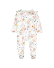 Load image into Gallery viewer, Bébé Lara Print LS Zip Onesie