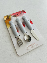 Load image into Gallery viewer, Mini &amp; Me Metal Cutlery Set