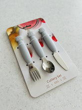 Load image into Gallery viewer, Mini & Me Metal Cutlery Set