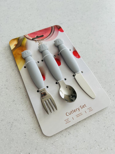 Mini & Me Metal Cutlery Set