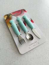 Load image into Gallery viewer, Mini &amp; Me Metal Cutlery Set