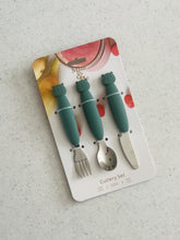 Load image into Gallery viewer, Mini & Me Metal Cutlery Set