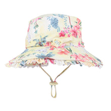 Load image into Gallery viewer, Minhaha Swim Milana Yellow Swim Hat with Quick Release Neck Tie