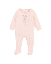 Load image into Gallery viewer, Bébé Nancy Velour LS Zip Onesie