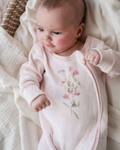 Load image into Gallery viewer, Bébé Nancy Velour LS Zip Onesie