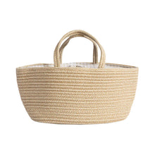 Load image into Gallery viewer, Living Textiles Nappy Caddy with Liner - Gingham