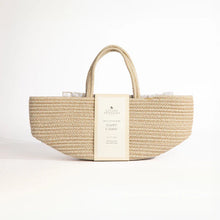 Load image into Gallery viewer, Living Textiles Nappy Caddy with Liner - Gingham