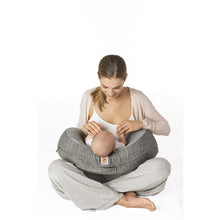 Load image into Gallery viewer, Ergobaby Natural Curve Nursing Pillow - Grey