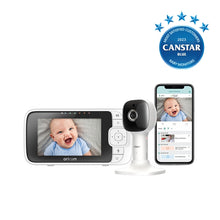 Load image into Gallery viewer, Oricom 4.3” Smart HD Nursery Pal Baby Monitor (OBH430)