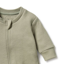 Load image into Gallery viewer, wilson + frenchy Oak Organic Quilted Growsuit