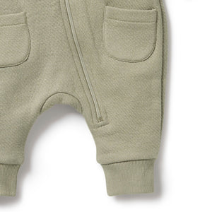 wilson + frenchy Oak Organic Quilted Growsuit
