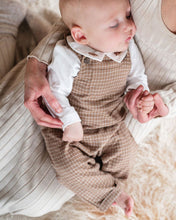 Load image into Gallery viewer, Bébé Oliver Check Overalls