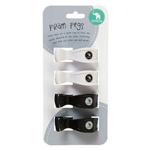 Load image into Gallery viewer, All4Ella Pram Pegs 4 Pack