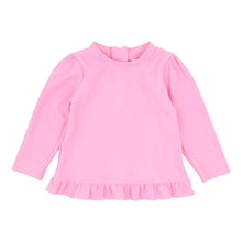 Load image into Gallery viewer, Bébé Pink Swim Rash Top