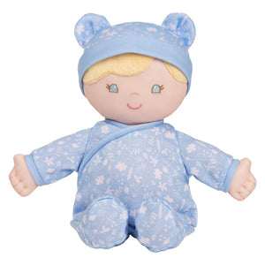 GUND Recycled Baby Doll: Blue 'Aster'