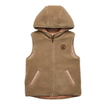 Load image into Gallery viewer, CRYWOLF Reversible Yeti Vest - Terracotta/Camel