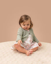 Load image into Gallery viewer, Bébé Scalloped Edge Cardigan