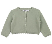 Load image into Gallery viewer, Bébé Scalloped Edge Cardigan