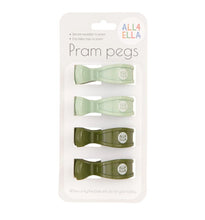 Load image into Gallery viewer, All4Ella Pram Pegs 4 Pack