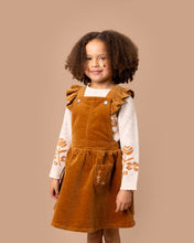 Load image into Gallery viewer, fox &amp; finch Starlette Cord Pinafore Dress