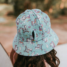 Load image into Gallery viewer, Bedhead Ponytail Swim Bucket Beach Hat