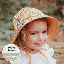Load image into Gallery viewer, Bedhead 'Wanderer' Panelled Bucket Sun Hat - Margaret / Maize