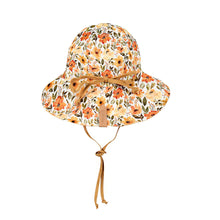 Load image into Gallery viewer, Bedhead 'Wanderer' Panelled Bucket Sun Hat - Margaret / Maize