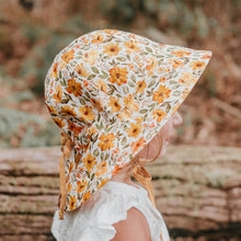 Load image into Gallery viewer, Bedhead 'Wanderer' Panelled Bucket Sun Hat - Margaret / Maize