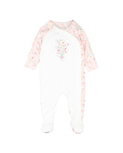 Load image into Gallery viewer, Bébé Zoe Print L/S Wrap Onesie